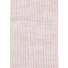 Juna Monochrome Lines rózsaszín-fehér organikus pamut párnahuzat 50×70 cm