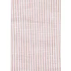 Juna Monochrome Lines rózsaszín-fehér organikus pamut párnahuzat 50×70 cm