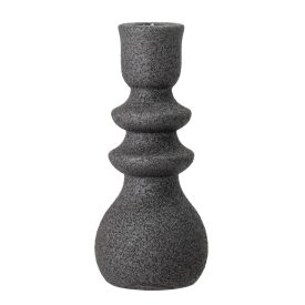 Emie fekete gyertyatartó 19 cm