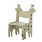 Ibber zsiráf alakú szék, szürke FSC®100%, MDF