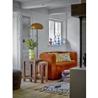 Creative Collection Galen újrahasznosított fa oldalasztal szett – 2 db, viaszolt felület, mediterrán stílus