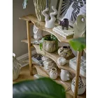 Bloomingville Rivoli natúr mangófa tárolóbútor – FSC® 100%, modern lakkozott dizájn, vas részletekkel, 110×80×30 cm