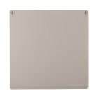 Bloomingville Graphia barna MDF könyvespolc – modern falipolc kis és nagy rekeszekkel, 48×48 cm