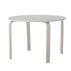 Bloomingville MINI Marle kör alakú natúr gyerekasztal, FSC tanúsítvánnyal, játékhoz és rajzoláshoz.